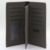 Men's Check Book Wallet - Black, Men, Wallets, Chase Value, Chase Value