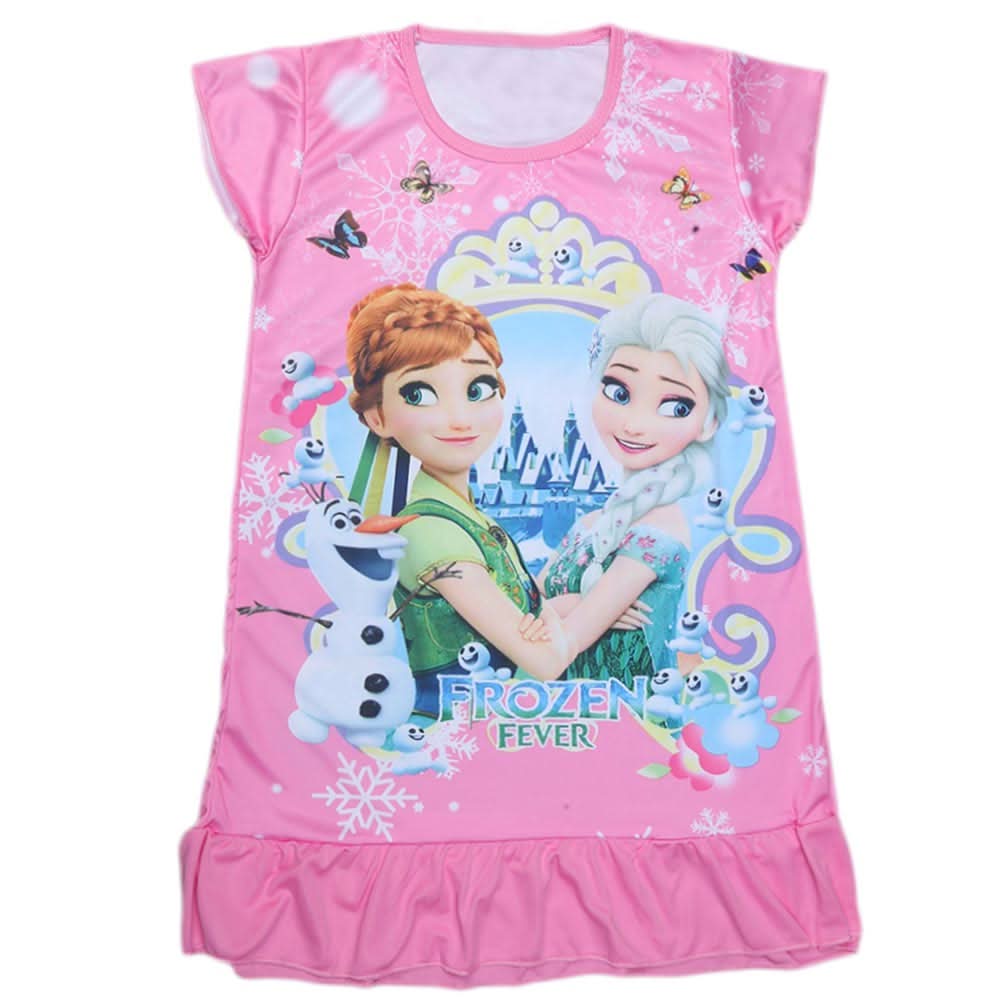 Girls Character Frock - Light Pink, Kids, Girls Frocks, Chase Value, Chase Value