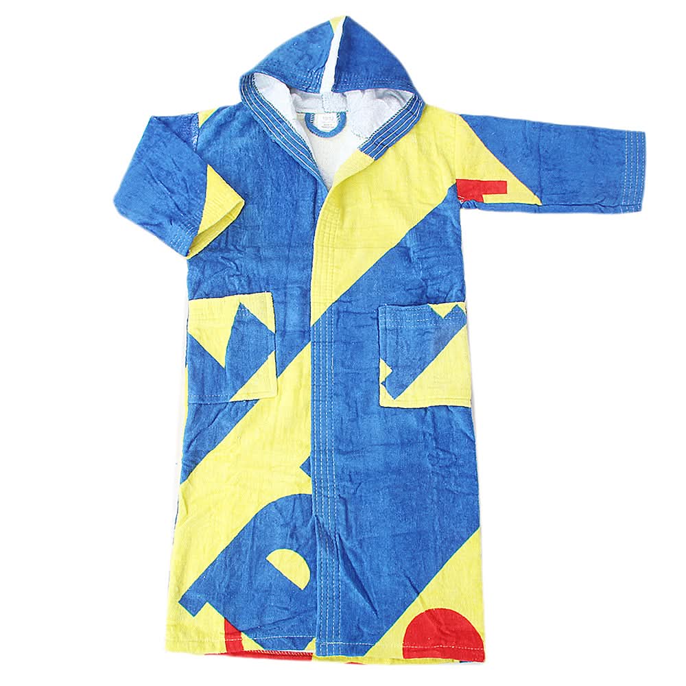 Kids Bathrobe Velour - Multi, Kids, Bath Accessories, Chase Value, Chase Value