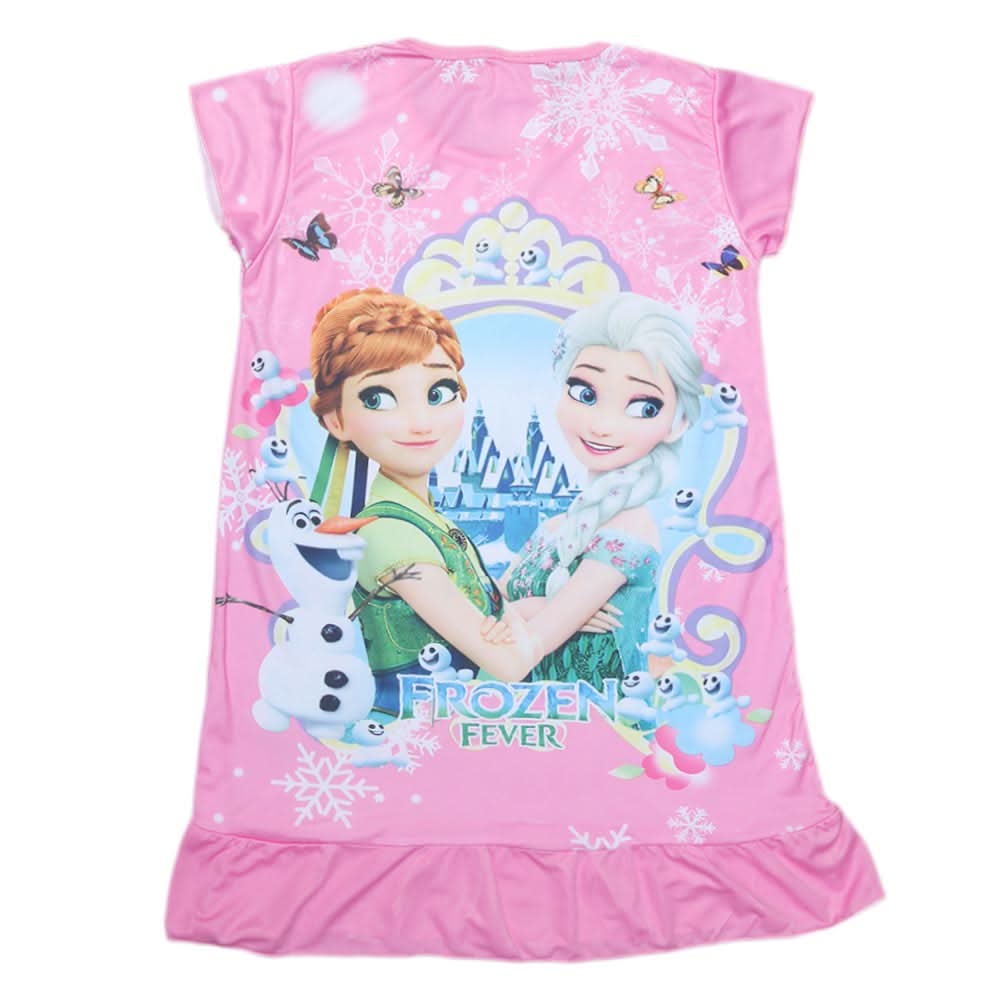 Girls Character Frock - Light Pink, Kids, Girls Frocks, Chase Value, Chase Value