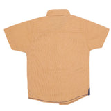 Boys Half Sleeves Casual Shirt - Peach, Kids, Boys Shirts, Chase Value, Chase Value