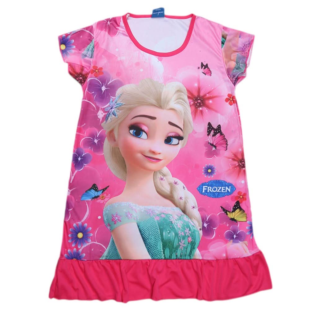 Girls Character Frock - Pink, Kids, Girls Frocks, Chase Value, Chase Value
