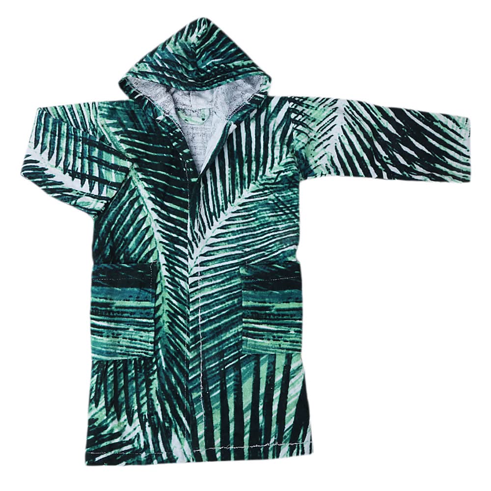 Kids Bathrobe Velour - Multi, Kids, Bath Accessories, Chase Value, Chase Value