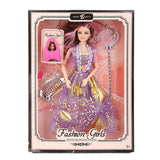 Fashion Girl Doll - Purple, Kids, Dolls and House, Chase Value, Chase Value
