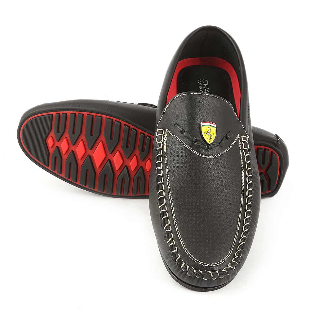 Men's Loafers Shoes - Black - test-store-for-chase-value