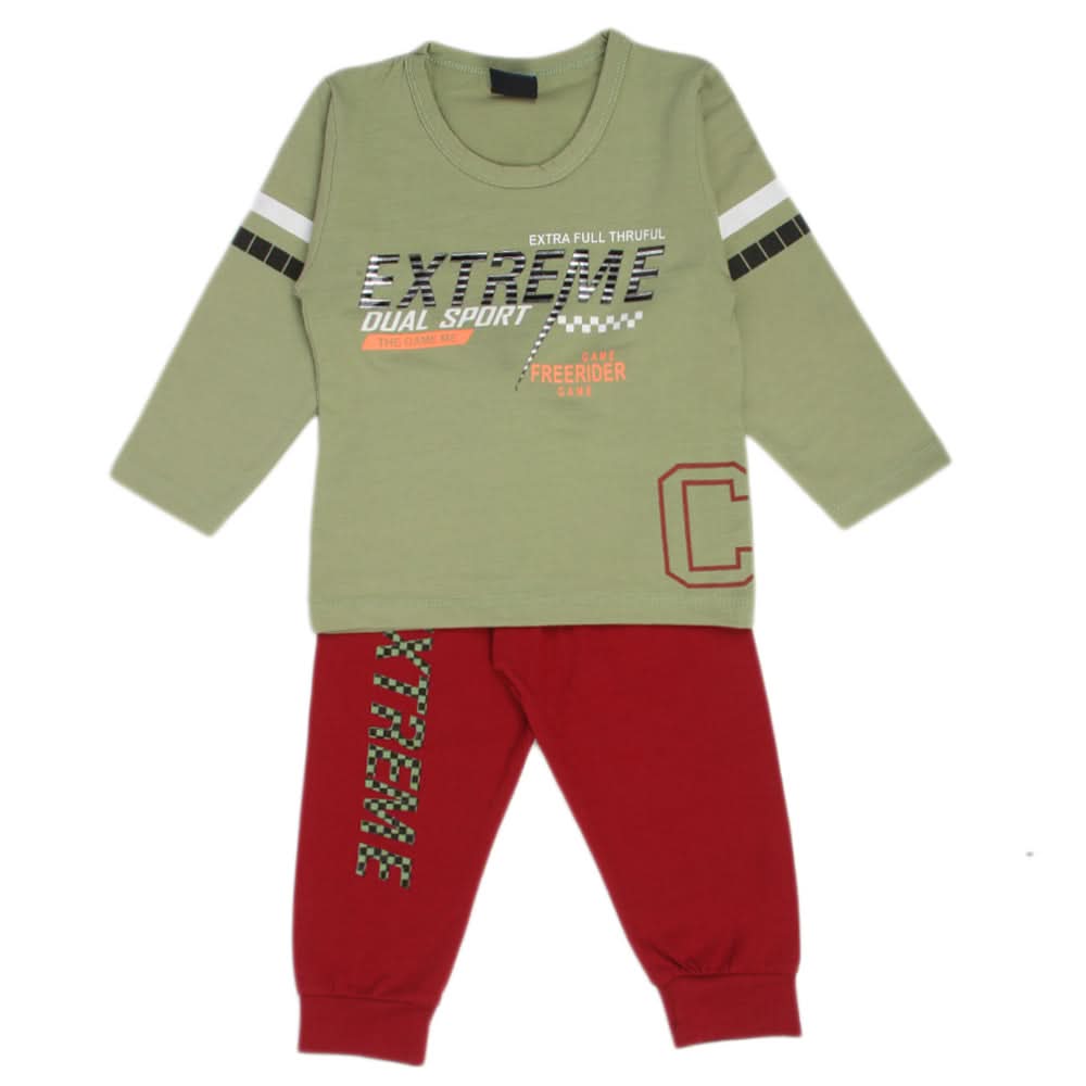 Boys Full Sleeves Suit - Light Green, Boys Sets & Suits, Chase Value, Chase Value