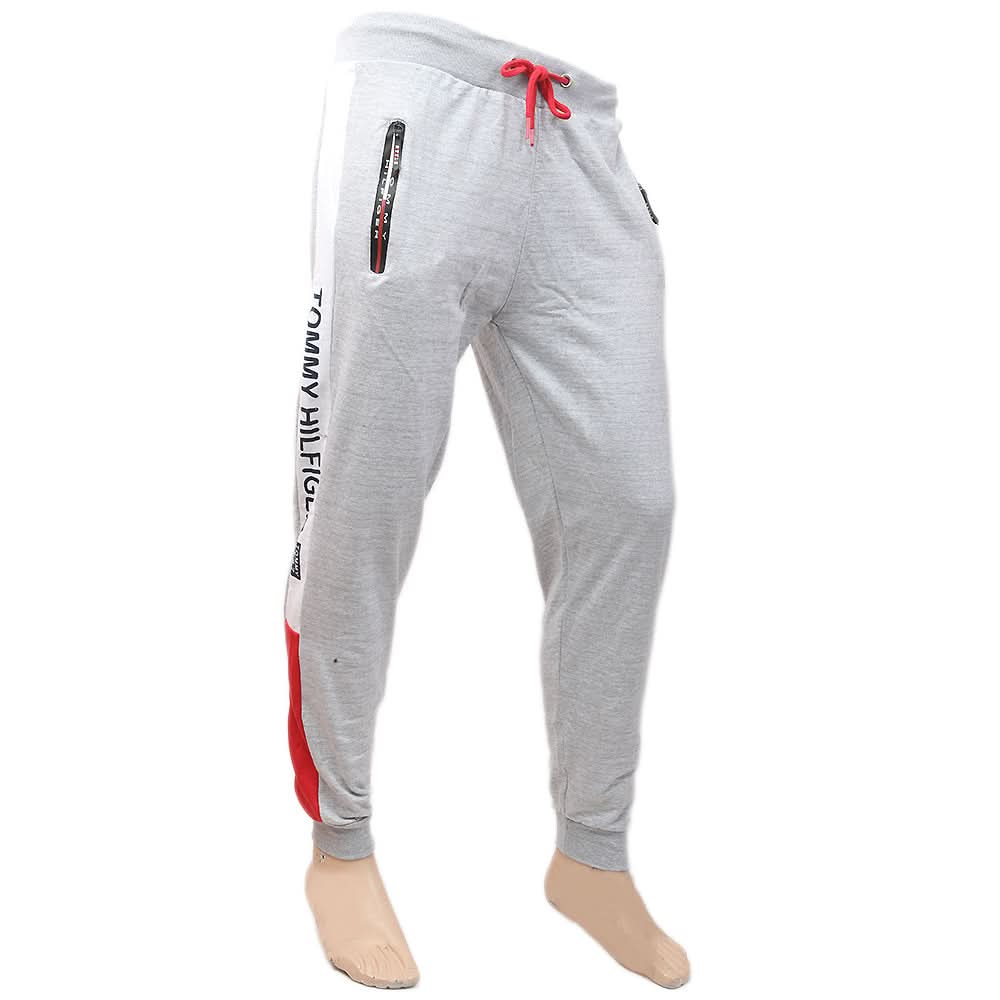 Men's Fancy Zip Trousers - Light Grey, Men, Lowers And Sweatpants, Chase Value, Chase Value
