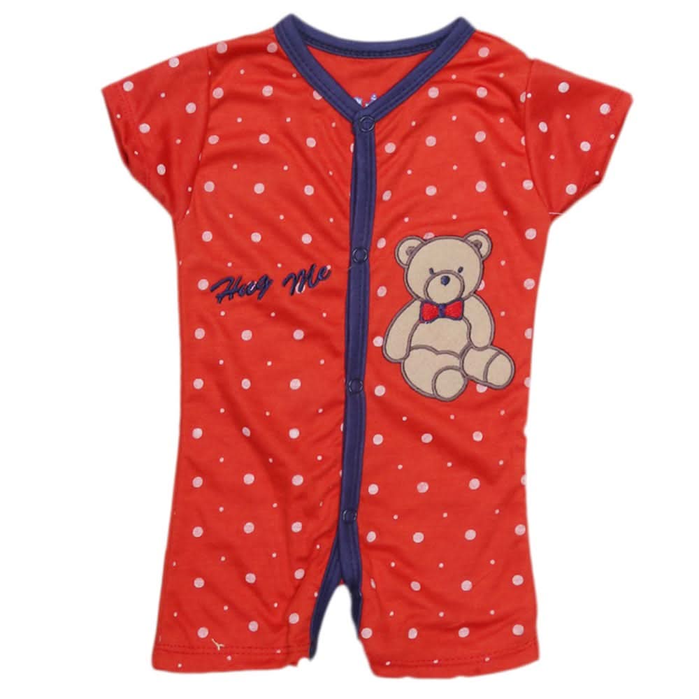 Newborn Boys Romper - Orange, Kids, NB Boys Rompers, Chase Value, Chase Value
