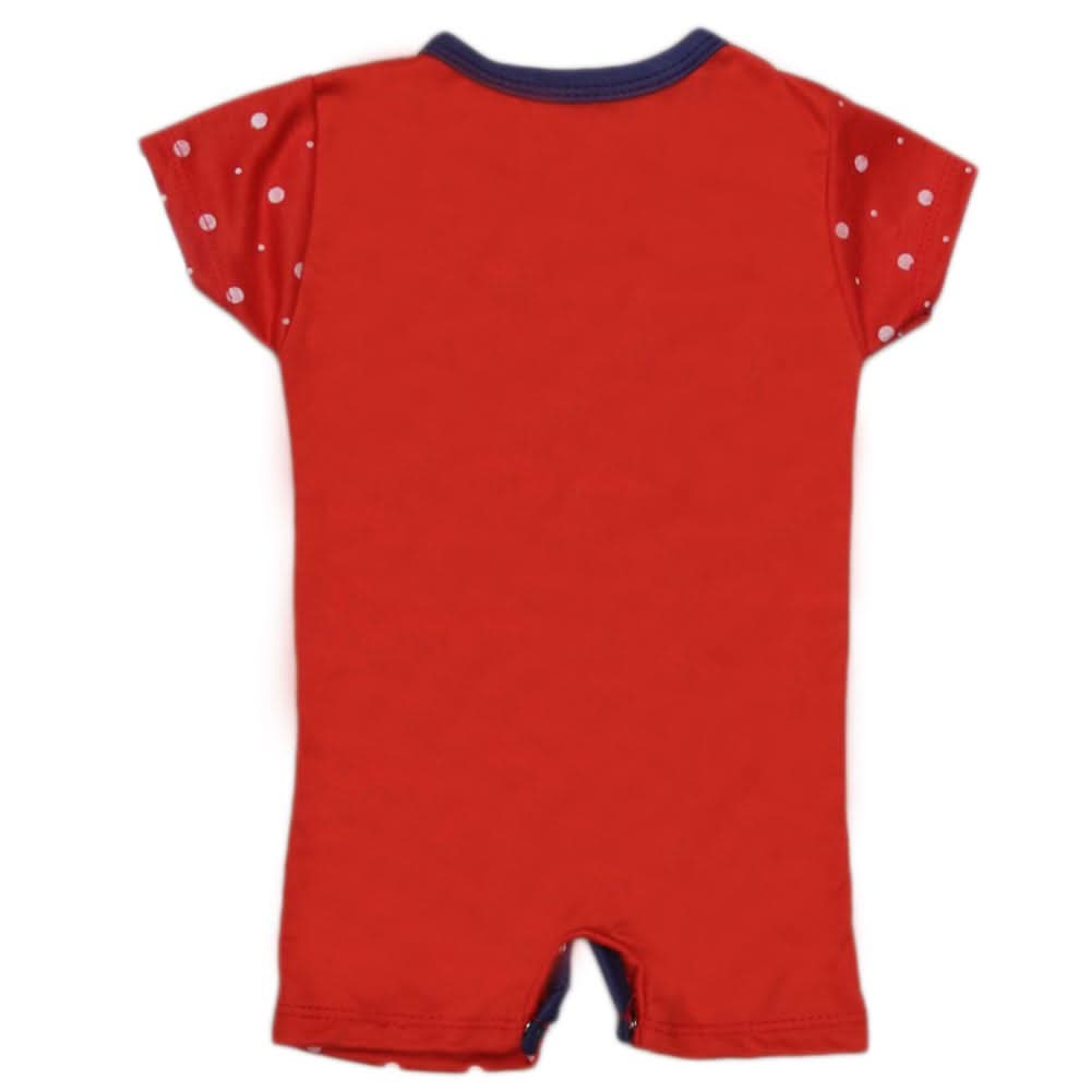 Newborn Boys Romper - Orange, Kids, NB Boys Rompers, Chase Value, Chase Value