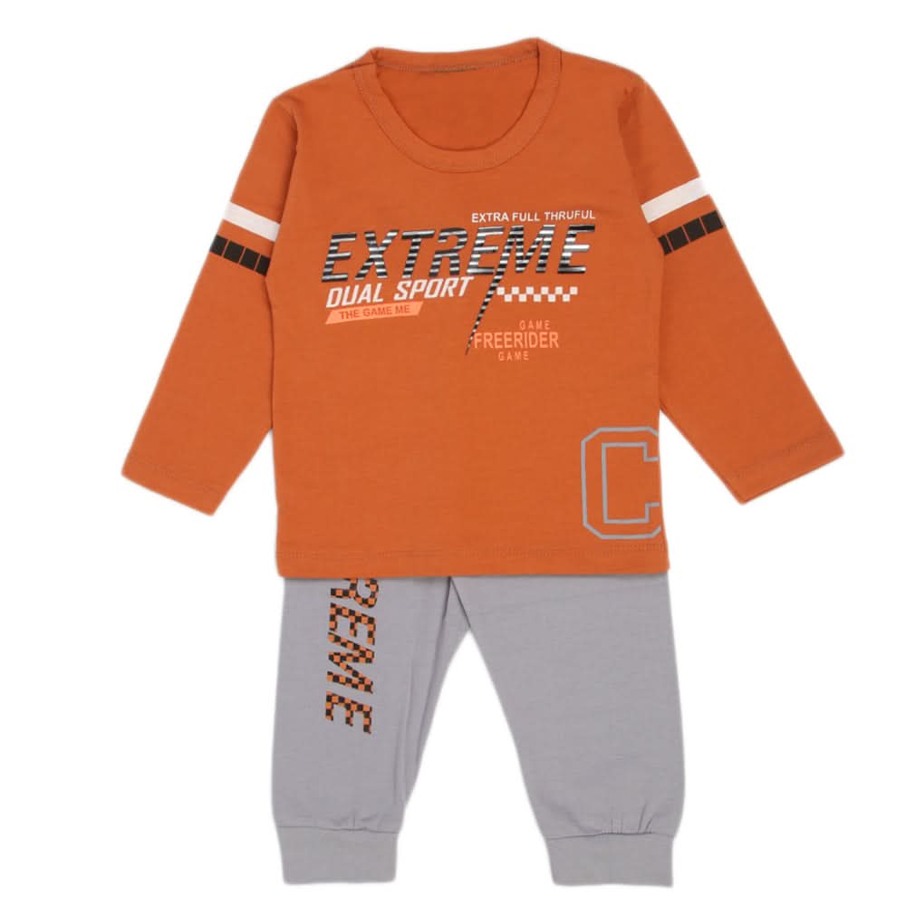 Boys Full Sleeves Suit - Brown, Boys Sets & Suits, Chase Value, Chase Value