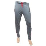 Men's Fancy Zip Trousers - Grey, Men, Lowers And Sweatpants, Chase Value, Chase Value