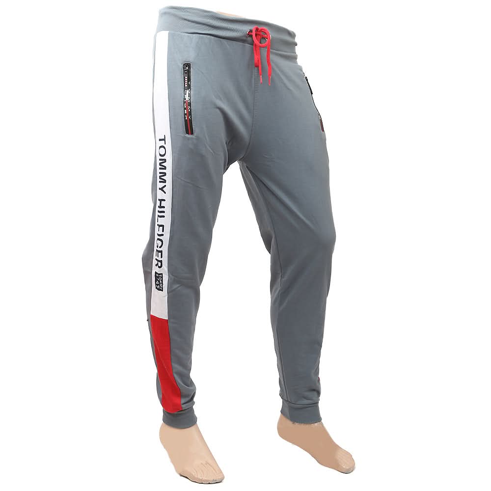Men's Fancy Zip Trousers - Grey, Men, Lowers And Sweatpants, Chase Value, Chase Value