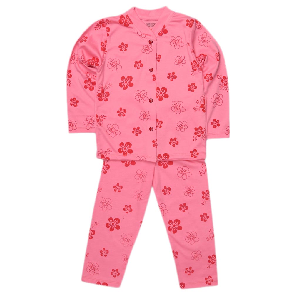 Girls Sleeping Suit - Pink, Kids, Girls Sets And Suits, Chase Value, Chase Value