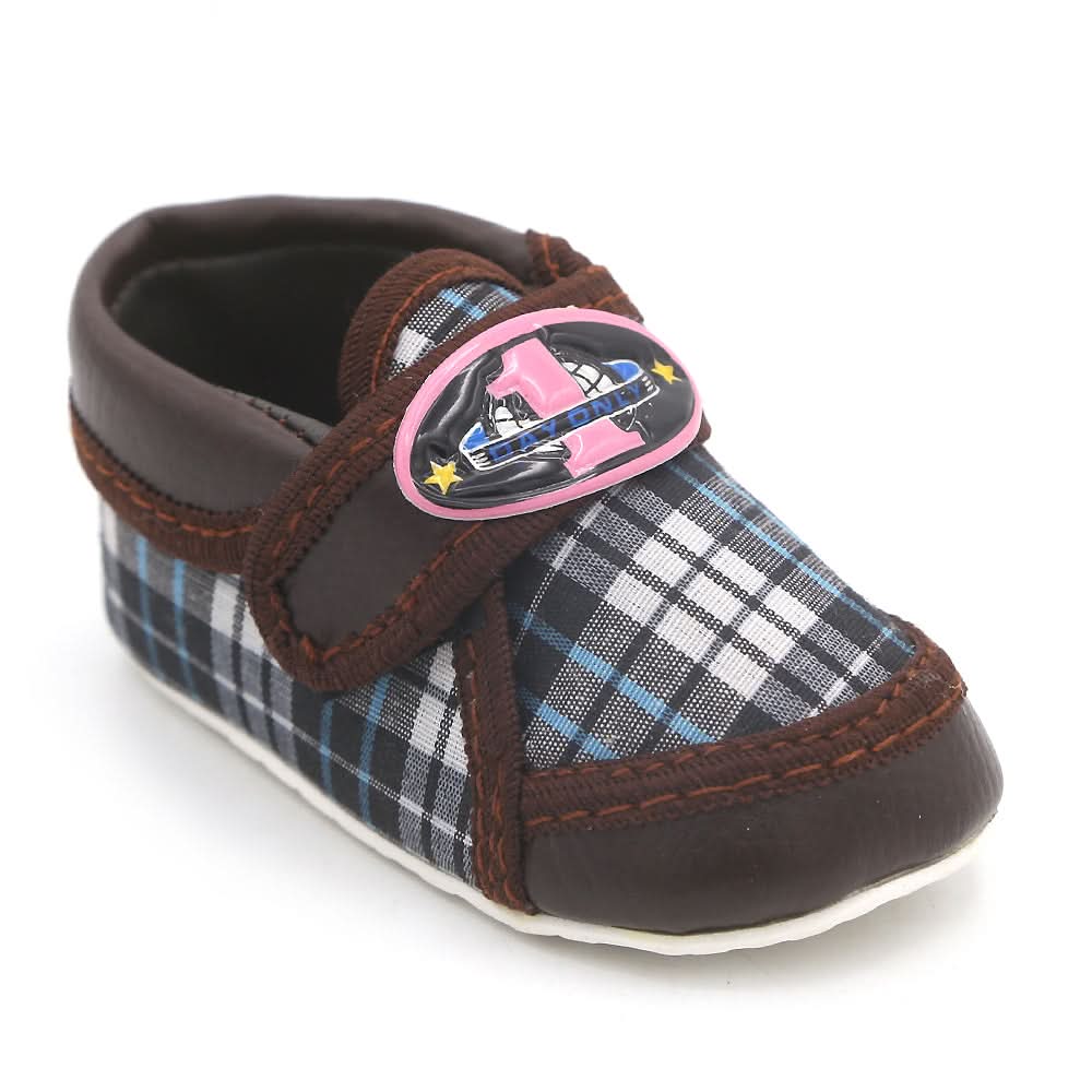 Newborn Boys Magic Shoes - Coffee, Kids, NB Shoes And Socks, Chase Value, Chase Value