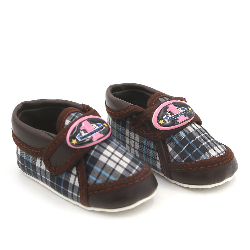 Newborn Boys Magic Shoes - Coffee, Kids, NB Shoes And Socks, Chase Value, Chase Value