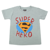Boys Half Sleeves T-Shirt - Light Green, Boys T-Shirts, Chase Value, Chase Value