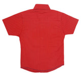Boys Stripe Casual Shirt - Red, Kids, Boys Shirts, Chase Value, Chase Value