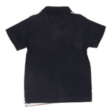 Boys Polo Half Sleeves T-Shirt - White & Navy Blue, Kids, Boys T-Shirts, Chase Value, Chase Value