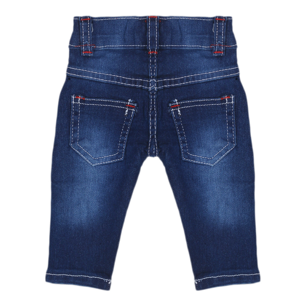 Newborn Girls Denim Pant - Dark Blue, Kids, Newborn Girls Shorts Skirts And Pants, Chase Value, Chase Value