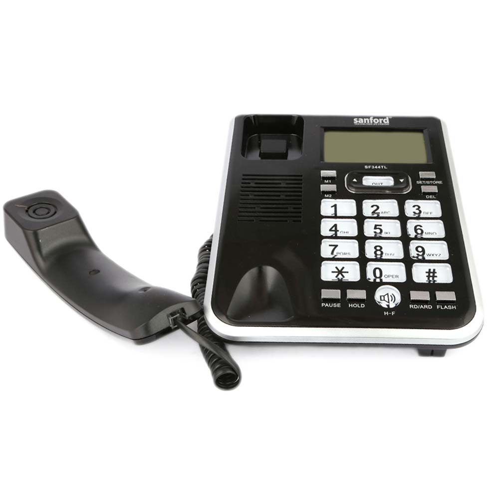 Sanford Caller ID Telephone (SF344TL) - Black, Home & Lifestyle, Phone & Intercom, Sanford, Chase Value