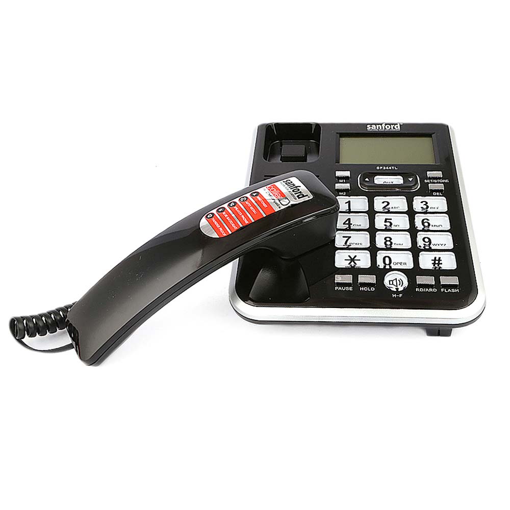 Sanford Caller ID Telephone (SF344TL) - Black, Home & Lifestyle, Phone & Intercom, Sanford, Chase Value