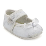 Newborn Girls Net Pumps - White, Kids, NB Shoes And Socks, Chase Value, Chase Value
