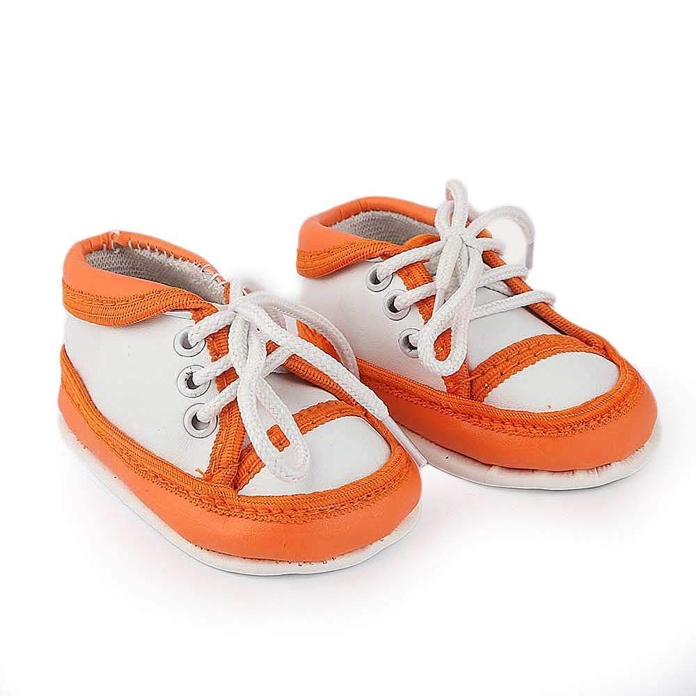 Newborn Shoes - Orange - test-store-for-chase-value