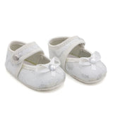 Newborn Girls Net Pumps - White, Kids, NB Shoes And Socks, Chase Value, Chase Value