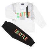 Boys Full Sleeves Suit - White, Boys Sets & Suits, Chase Value, Chase Value