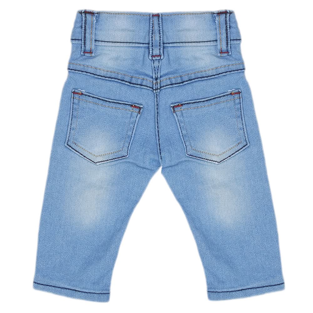 Newborn Boys Denim Pant - Light Blue, Kids, Newborn Boys Shorts And Pants, Chase Value, Chase Value
