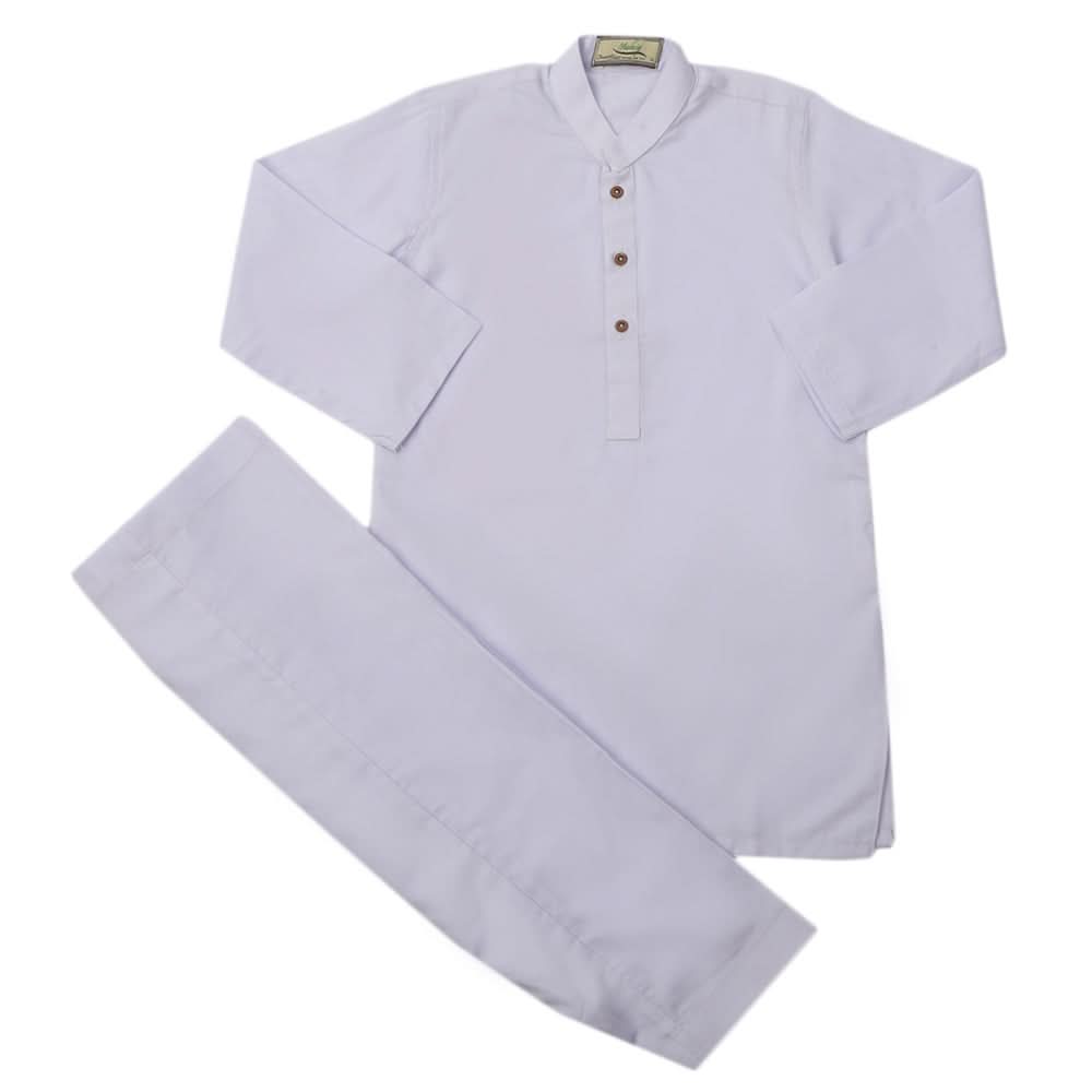 Boys Mashriq Shalwar Suit - White, Boys Shalwar Kameez, Mashriq, Chase Value