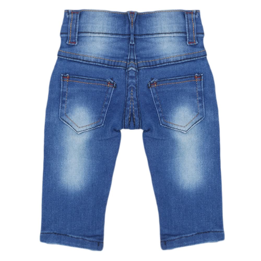 Newborn Boys Denim Pant - Blue, Kids, Newborn Boys Shorts And Pants, Chase Value, Chase Value