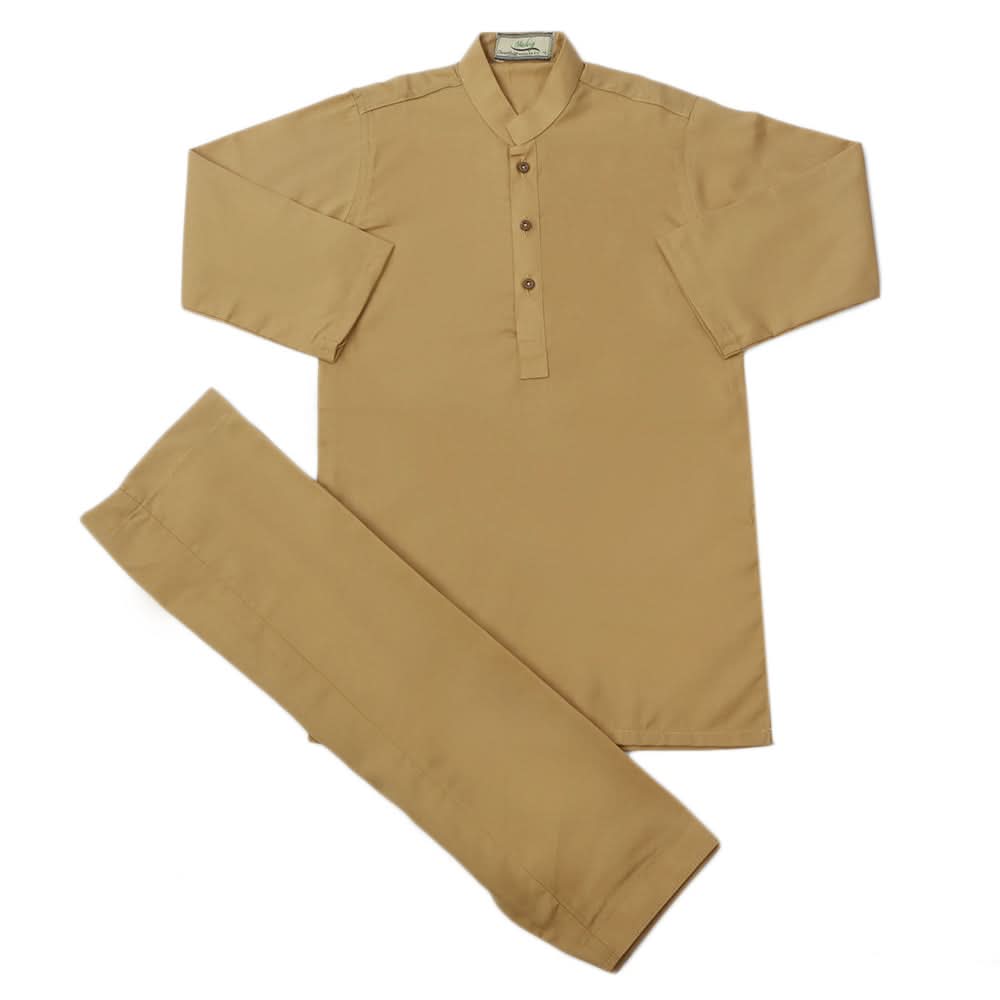 Boys Mashriq Shalwar Suit - Mustard, Boys Shalwar Kameez, Mashriq, Chase Value