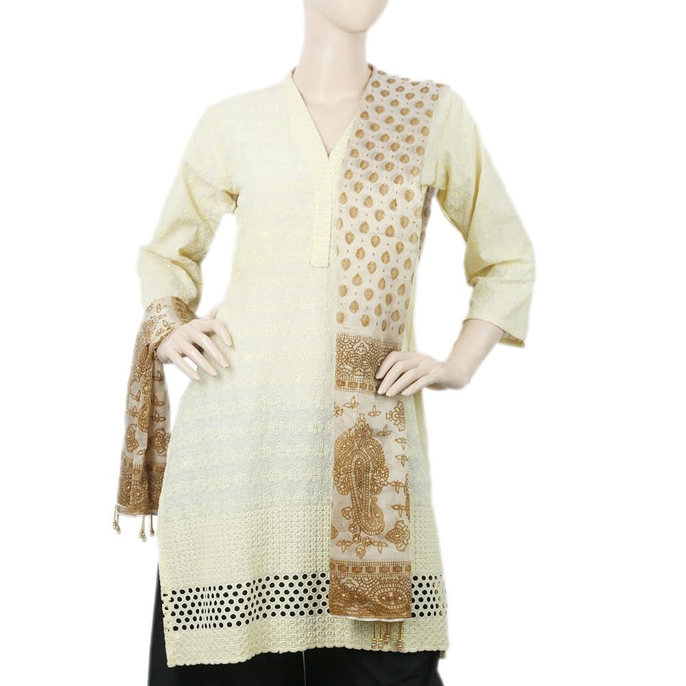 Women's Mehsori Bunty Dupatta - Beige, Women, Dupatta, Chase Value, Chase Value
