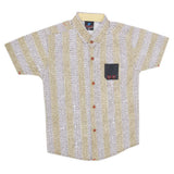 Boys Printed Casual Shirt - Golden, Kids, Boys Shirts, Chase Value, Chase Value