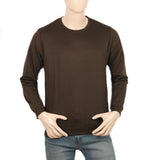 Men's Full Sleeves Logo Sweatshirt - Olive Green, Men, Sweater and Sweat Shirts, Chase Value, Chase Value