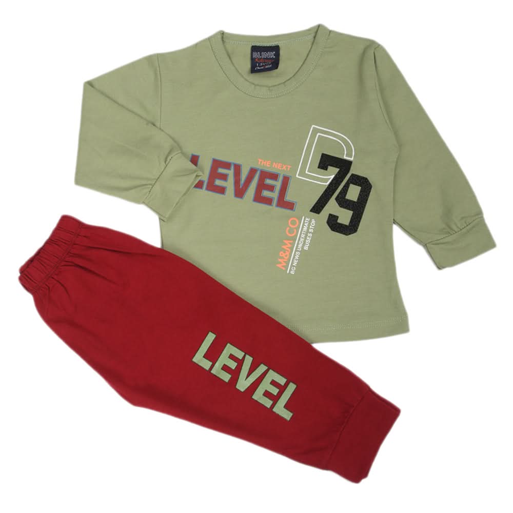 Boys Full Sleeves Suit - Light Green, Boys Sets & Suits, Chase Value, Chase Value