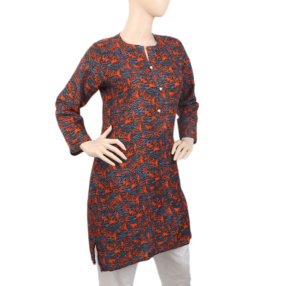 Women's Kurti - Grey, Women, Ready Kurtis, Chase Value, Chase Value