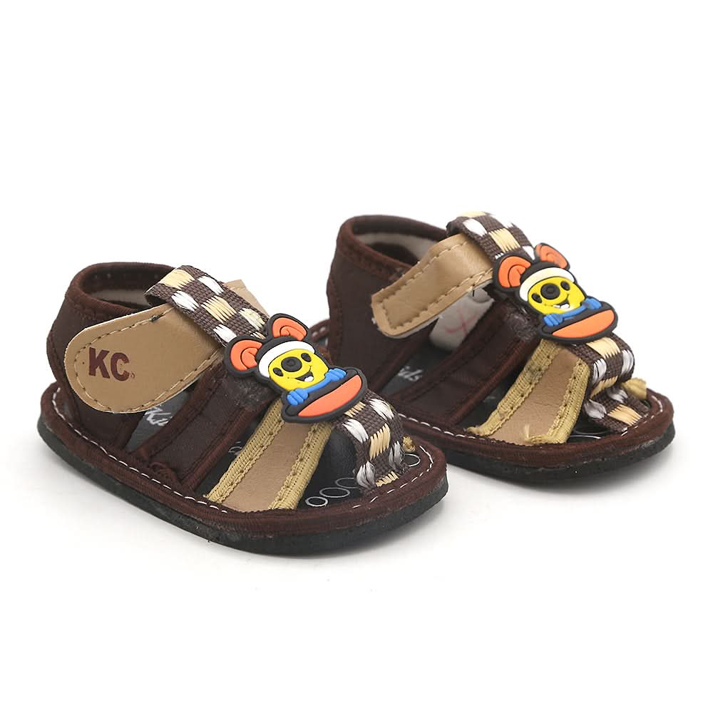 Newborn Boys Sandals - Dark Brown, Kids, NB Shoes And Socks, Chase Value, Chase Value