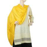 Women's Cotton Self Design Dupatta - Mustard, Women, Dupatta, Chase Value, Chase Value