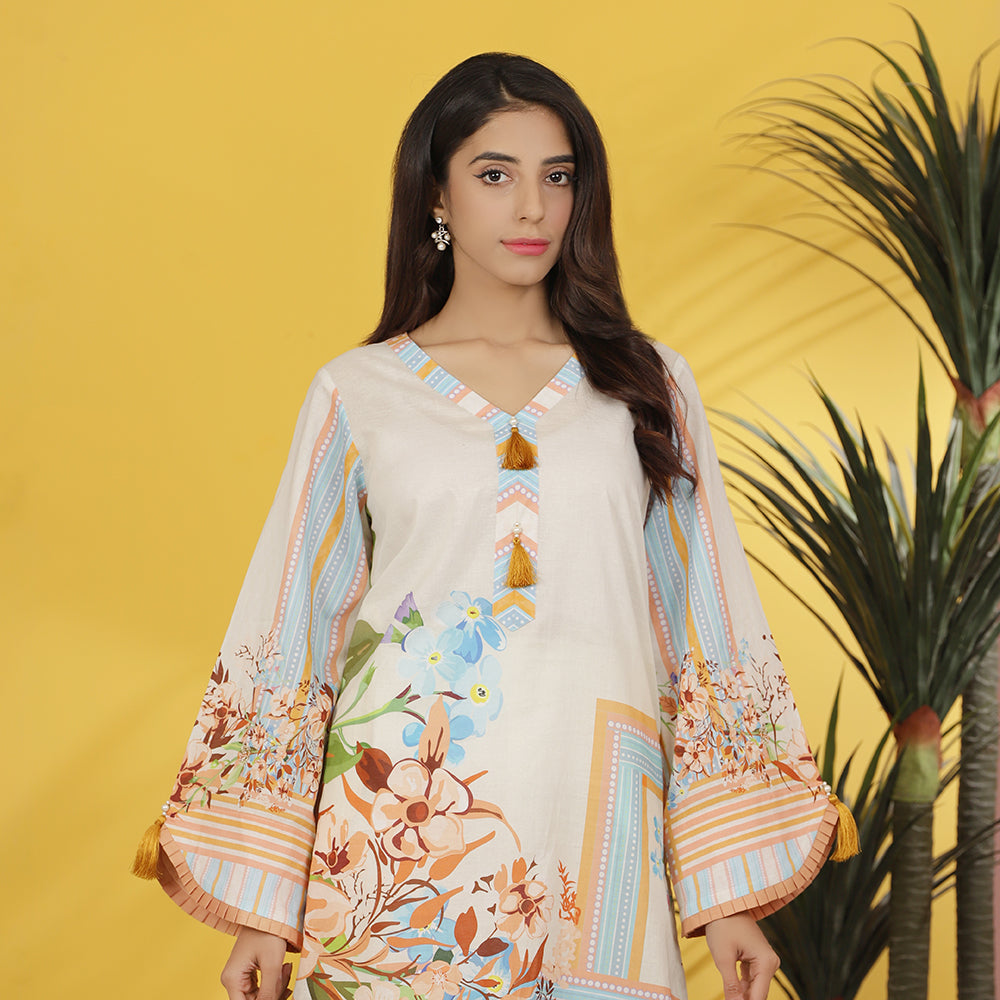 Eminent Lawn Unstitched Kurti V2 - 11, Women, Unstitched Kurti, Eminent, Chase Value