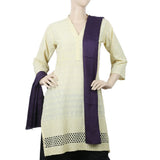 Women's Cotton Self Design Dupatta - Dark Purple, Women, Dupatta, Chase Value, Chase Value