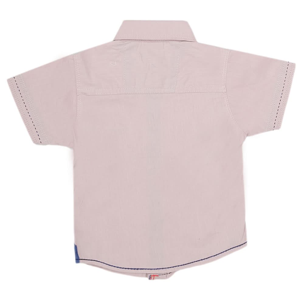 Boys Plain Casual Shirt - Light  Brown, Kids, Boys Shirts, Chase Value, Chase Value