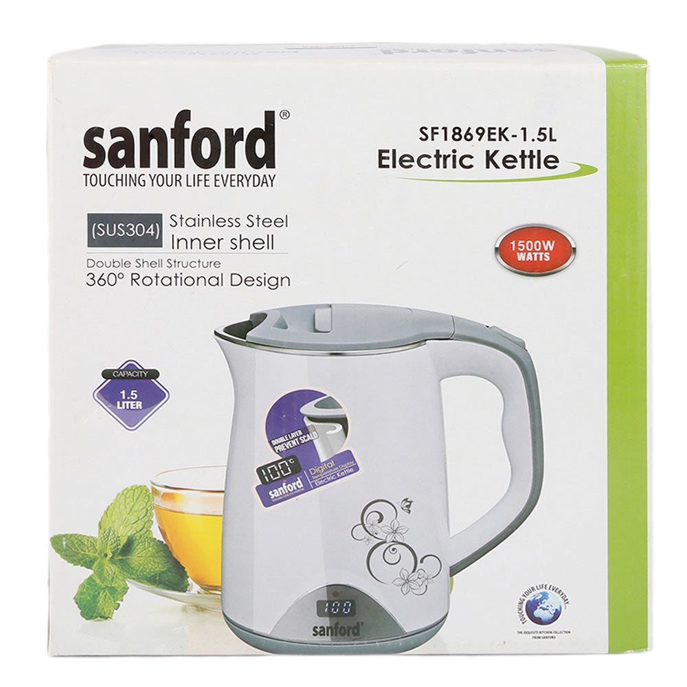 Sanford Electric Kettle(SF1869EK) - White, Home & Lifestyle, Coffee Maker & Kettle, Sanford, Chase Value