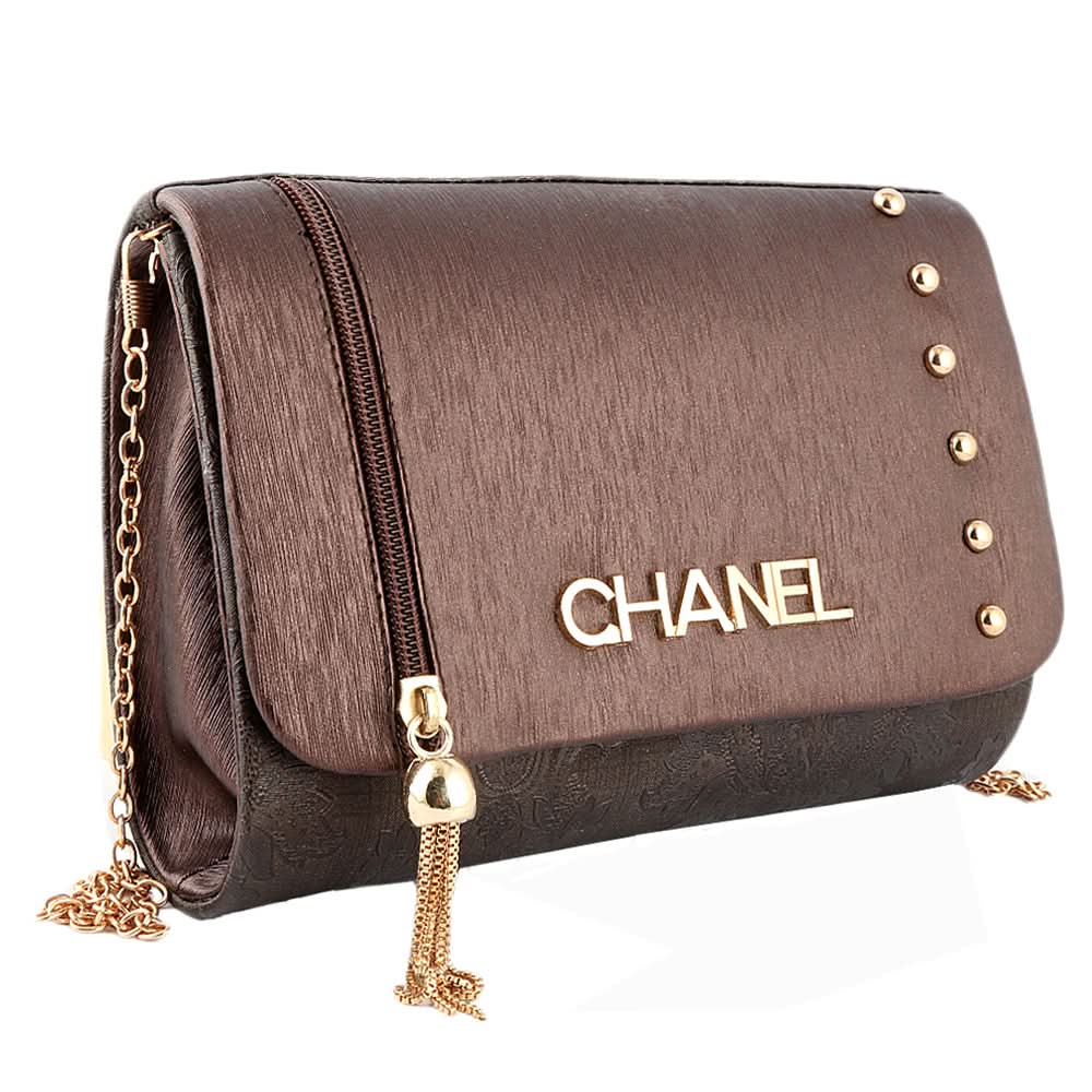 Women's Clutch (6686) - Coffee, Women, Clutches, Chase Value, Chase Value