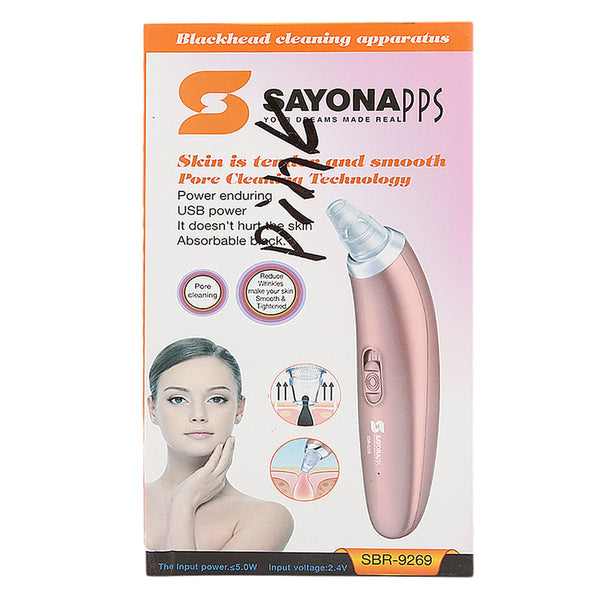 Sayona Blackhead Remover SBR-9269- Pink, Beauty & Personal Care, Skin Treatments, Sayona, Chase Value