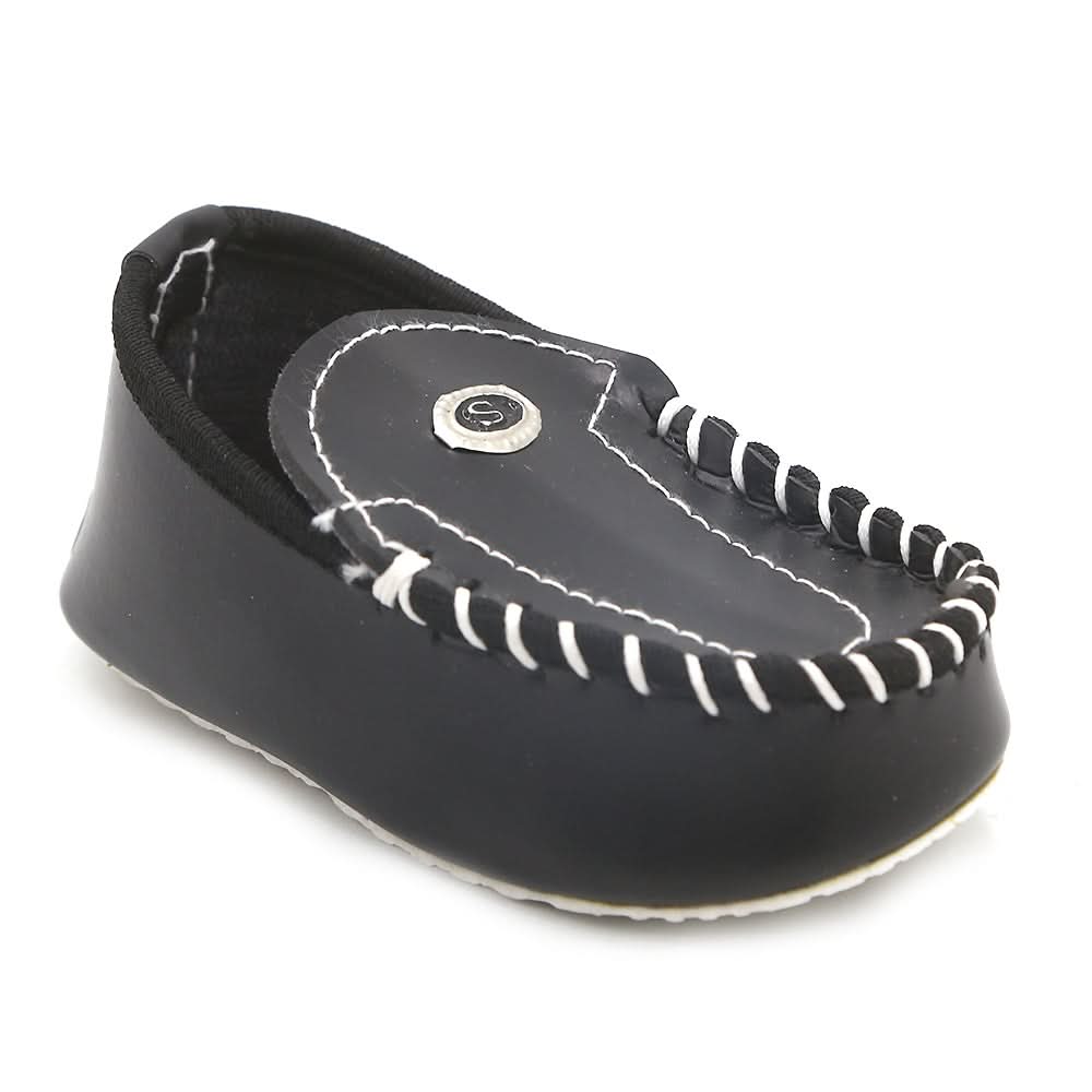 Newborn Boys Loafers - Black, Kids, NB Shoes And Socks, Chase Value, Chase Value