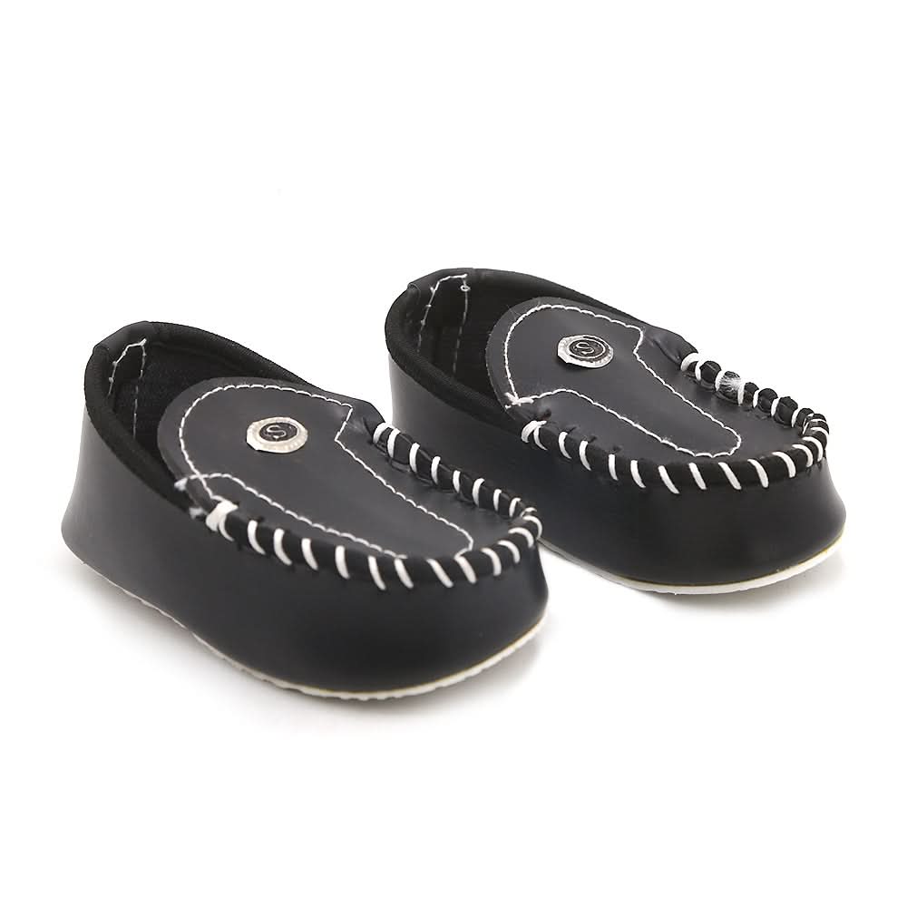 Newborn Boys Loafers - Black, Kids, NB Shoes And Socks, Chase Value, Chase Value