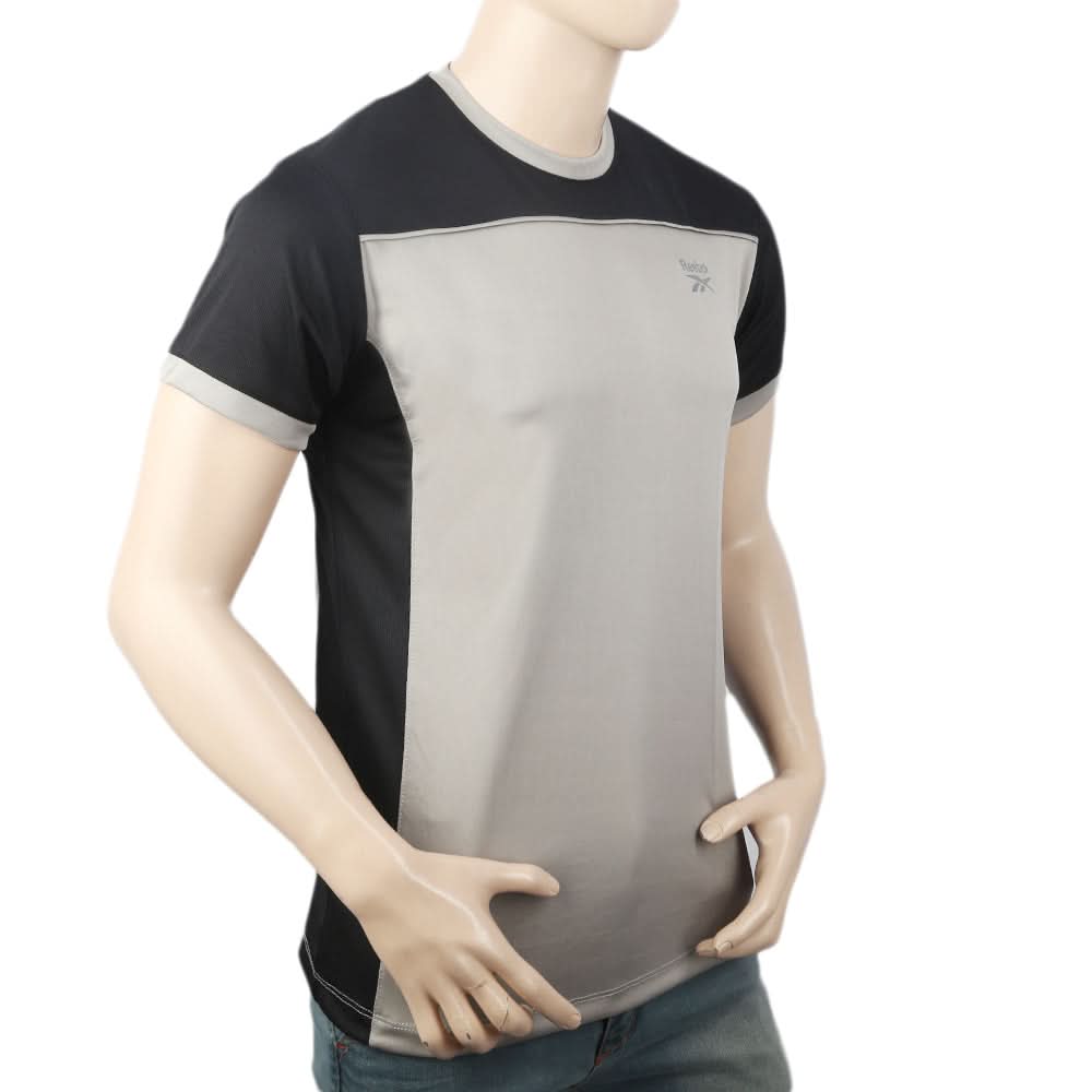 Men's Half Sleeves T-Shirt - Grey, Men, T-Shirts And Polos, Chase Value, Chase Value