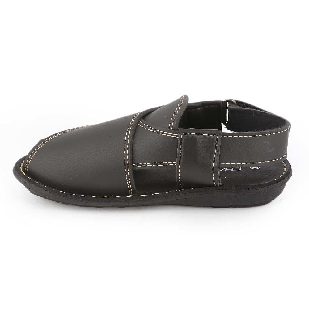 Boys Peshawari Sandals (1018-A) - Black - test-store-for-chase-value